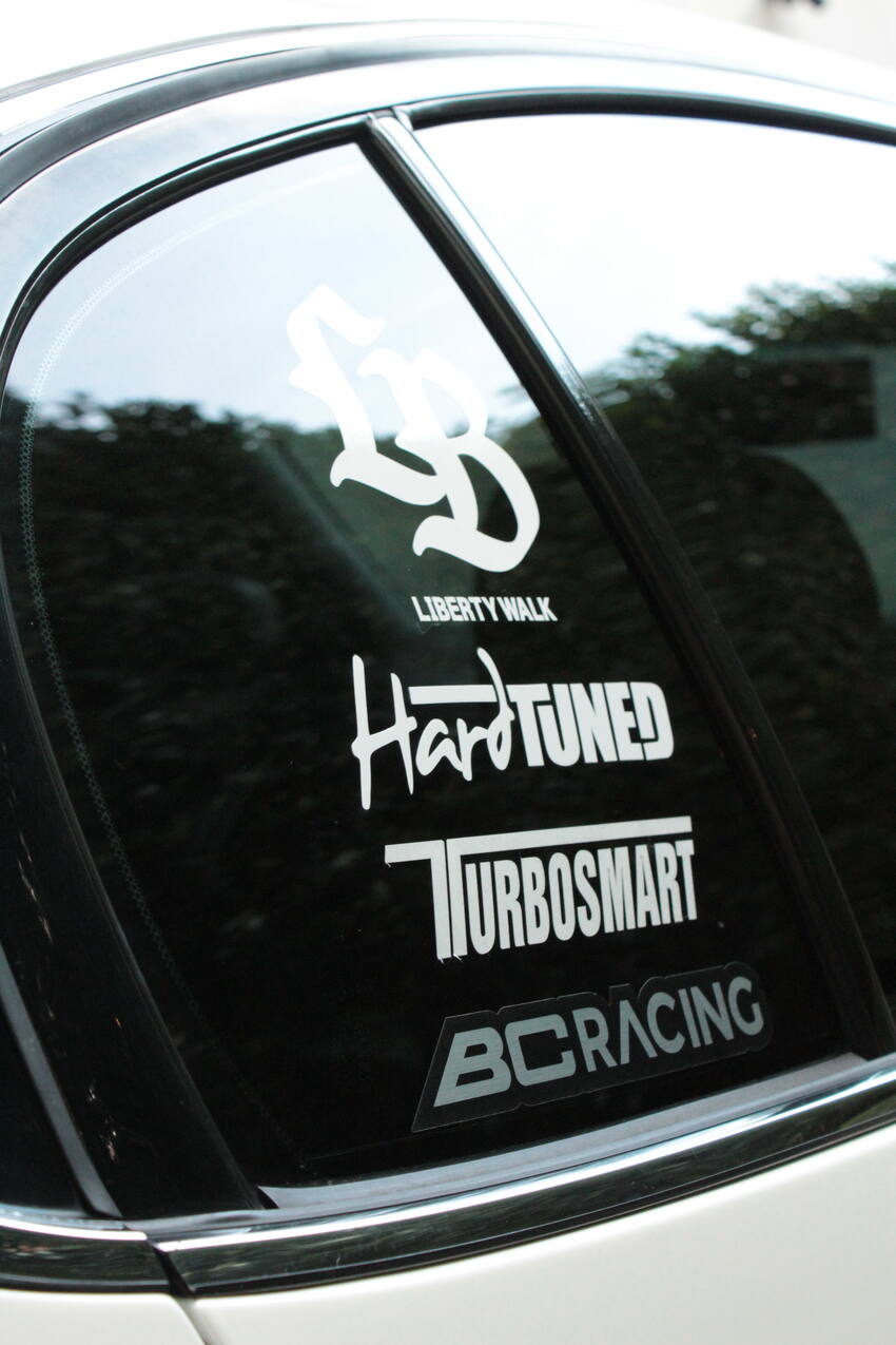 JDM enthusiast car detail
