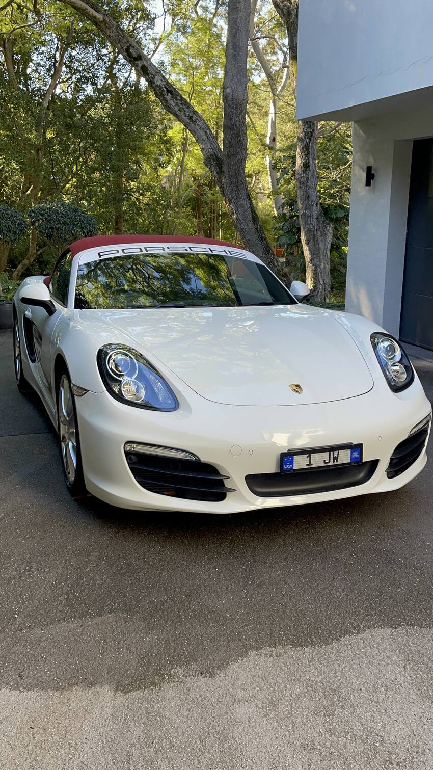 Porsche Boxster detailed